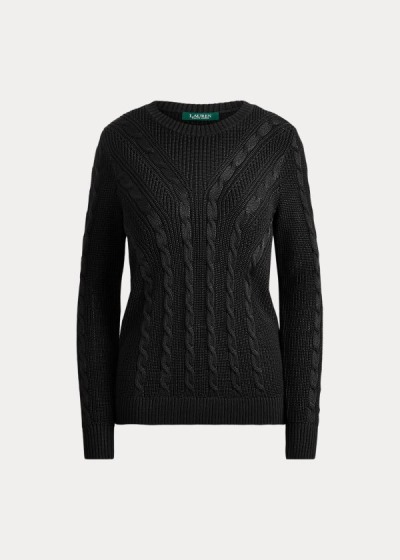 Suéter Ralph Lauren Cable-Knit Crewneck Mulher 73928-XMJO